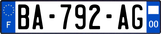 BA-792-AG