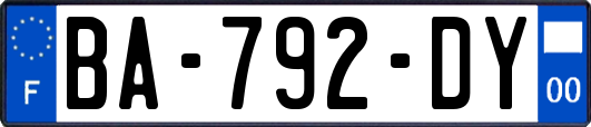 BA-792-DY