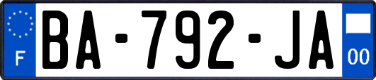 BA-792-JA
