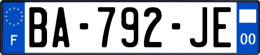 BA-792-JE