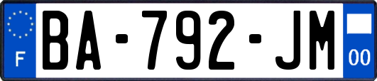 BA-792-JM