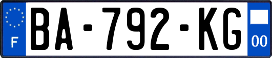 BA-792-KG