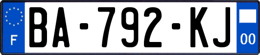BA-792-KJ