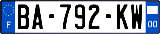 BA-792-KW