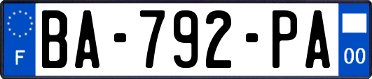 BA-792-PA