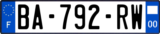 BA-792-RW