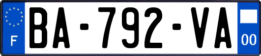 BA-792-VA