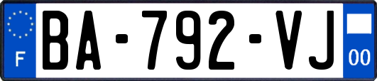 BA-792-VJ