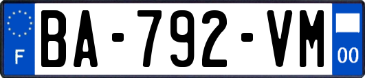 BA-792-VM