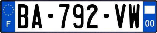 BA-792-VW