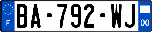 BA-792-WJ