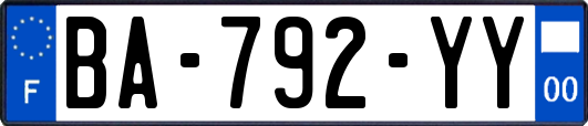 BA-792-YY