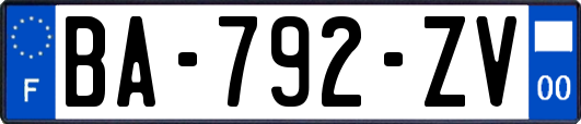 BA-792-ZV