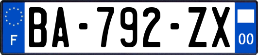 BA-792-ZX