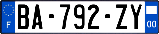 BA-792-ZY