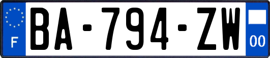 BA-794-ZW