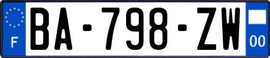 BA-798-ZW