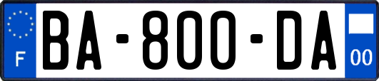 BA-800-DA