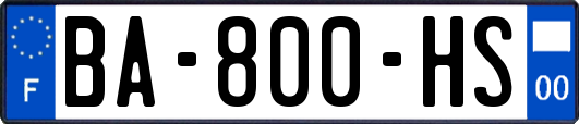BA-800-HS