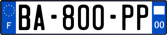 BA-800-PP