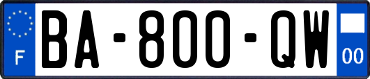 BA-800-QW