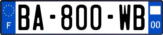 BA-800-WB
