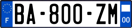 BA-800-ZM