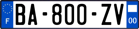 BA-800-ZV