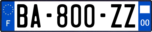 BA-800-ZZ