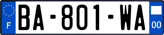 BA-801-WA