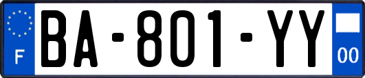 BA-801-YY