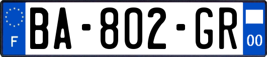 BA-802-GR