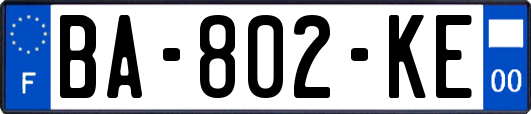 BA-802-KE