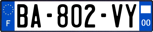 BA-802-VY