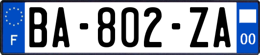 BA-802-ZA