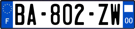 BA-802-ZW