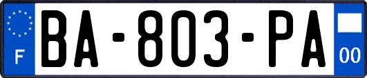 BA-803-PA