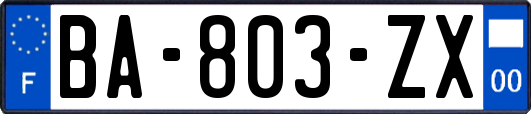 BA-803-ZX