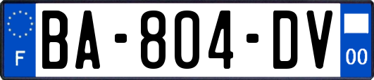 BA-804-DV