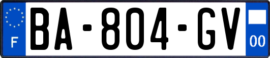 BA-804-GV