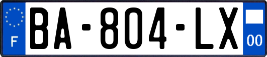 BA-804-LX