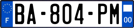 BA-804-PM