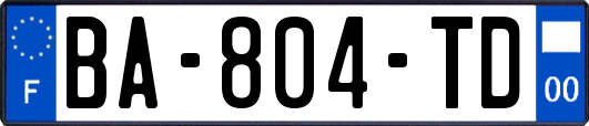 BA-804-TD