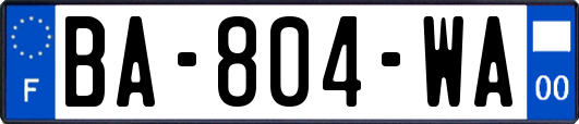 BA-804-WA