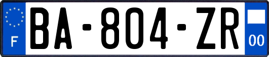 BA-804-ZR