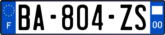 BA-804-ZS