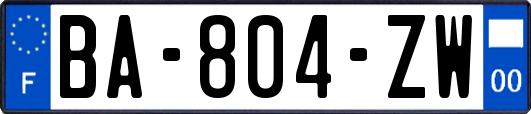 BA-804-ZW