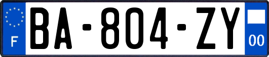 BA-804-ZY