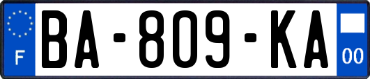 BA-809-KA