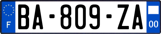 BA-809-ZA